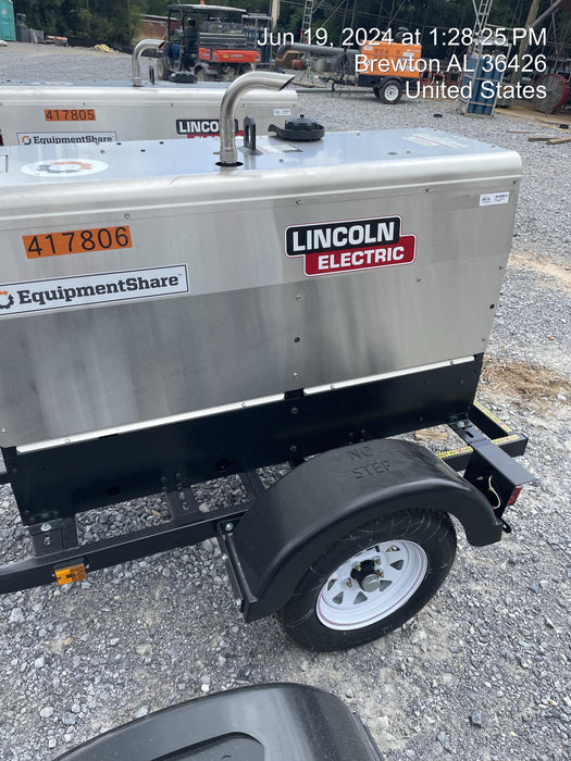 2024 Lincoln Electric LE400 Kubota V1505, Trlr, Cable Rack, Light Kit, ES Decals, T3