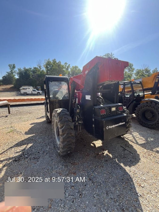 2019 Manitou MTA10055 Canopy, 120 HP, Solid Tires, Work Lights, Lift Hook, Auxiliary Hydraulics 66" Carriage and 60" Forks