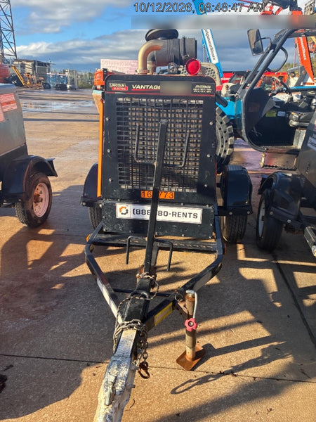 2021 Lincoln Electric Vantage 549X Ready Pak 3, ORANGE (includes trailer, cable rack, fender light kit)