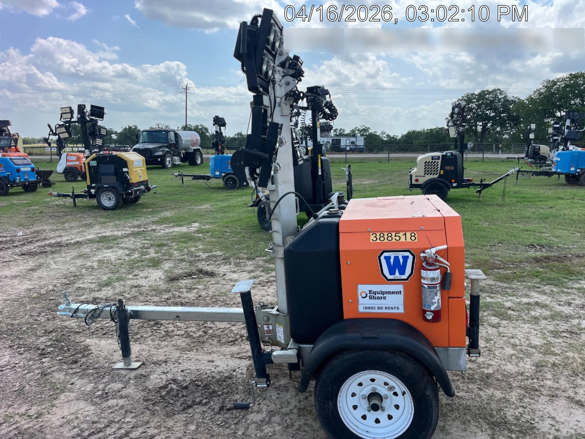 2024 Wanco WLTT-4MM4K Diesel, Deep Sea Controller, Shore Power Plug, Auto Start, (4) 350W LED Floodlights, 4kW Generator, 60 Gal Fuel Tank, 2" Ball, T3