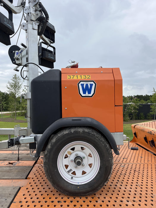 2023 Wanco WLTT-4MM4K Diesel, Deep Sea Controller, Shore Power Plug, Auto Start, (4) 350W LED Floodlights, 4kW Generator, 60 Gal Fuel Tank, 2" Ball, T3
