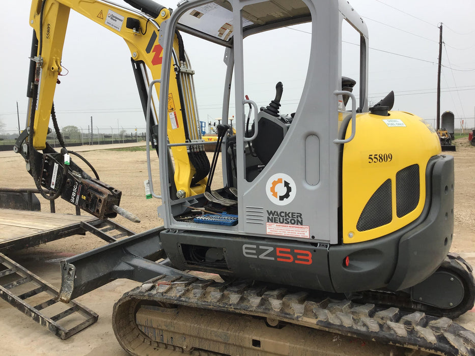 2019 Wacker Neuson EZ53 Standard Options