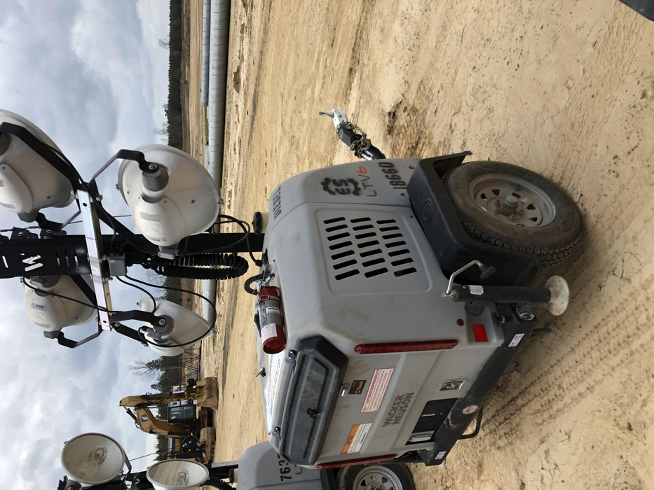 2018 Wacker Neuson LTV6L-MH Wacker Neuson LTV6L Mobile Light Tower w/Fuel Level Sensor Installed
