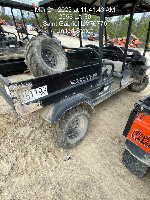 2023 Club Car CA1700D Canopy, Diesel, 4 Passenger