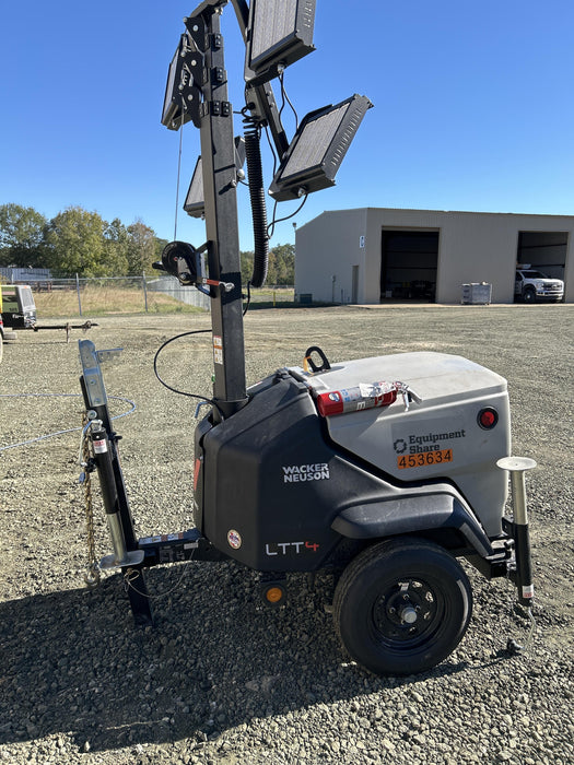 2024 Wacker Neuson LTT4 Diesel, Kohler KDW702, Deep Sea Controller, Auto Start, LED 320W, Bypass Outlet, T3