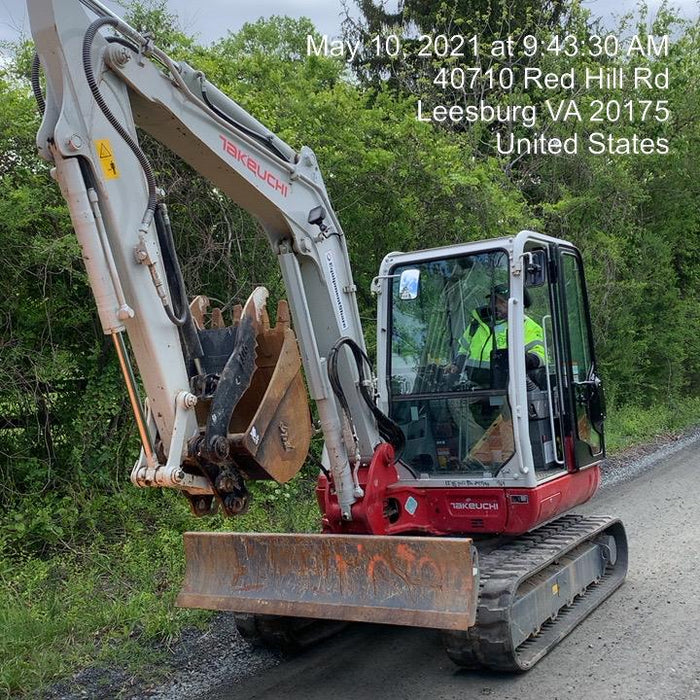 2020 Takeuchi TB250-2C Cab/Heat/Air, Rubber Tracks, Manual TAG QC