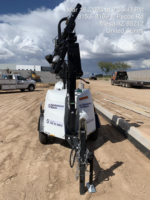 2023 Generac MLT2 Diesel, Flex Switch 120V Input, Powerzone Controller, 
(4) 320W LED Lights, 4kW Generator, 39.9 Gal Fuel Tank, 2" Ball, T3