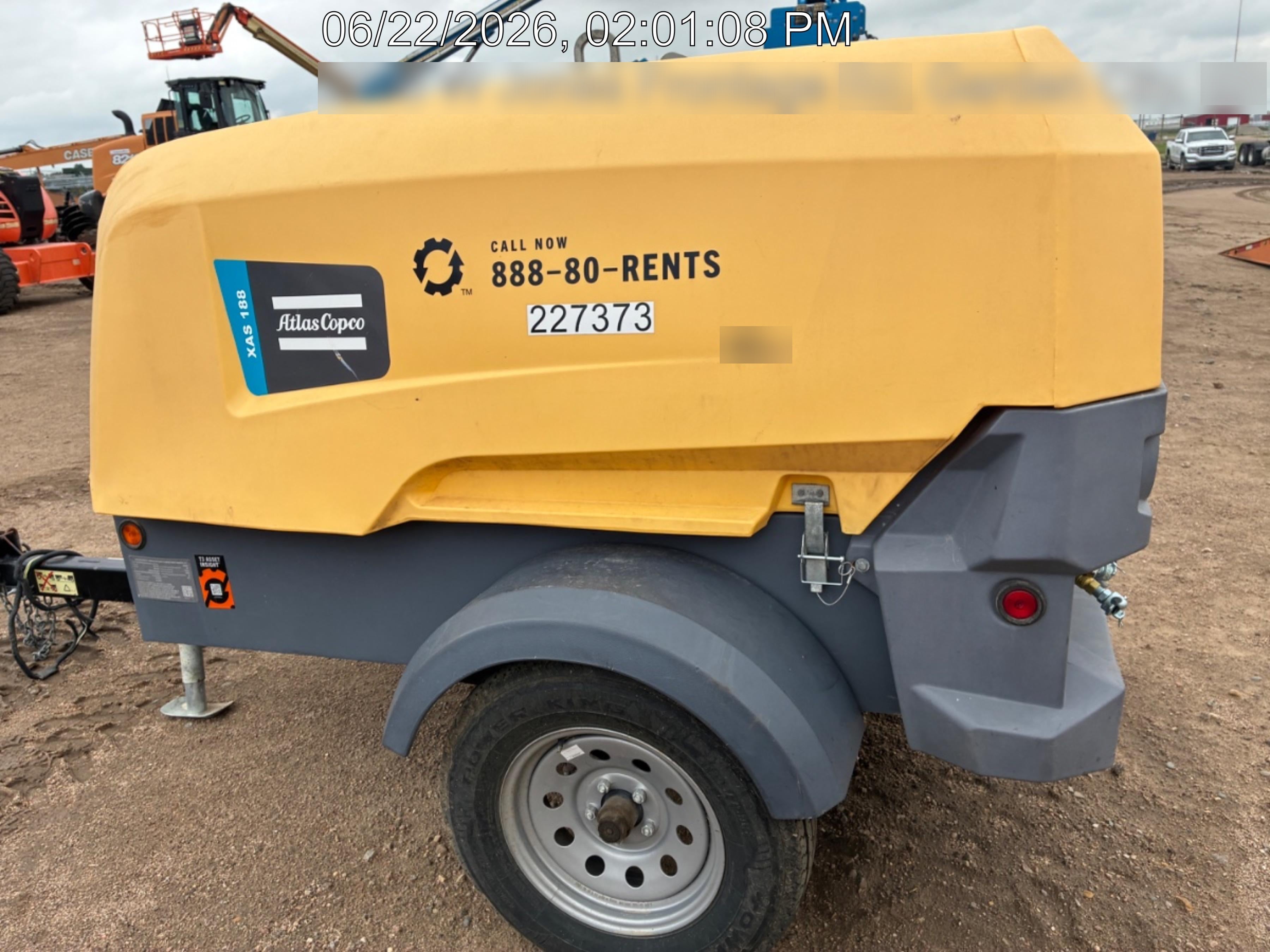 2022 ATLAS COPCO XAS188 CWK