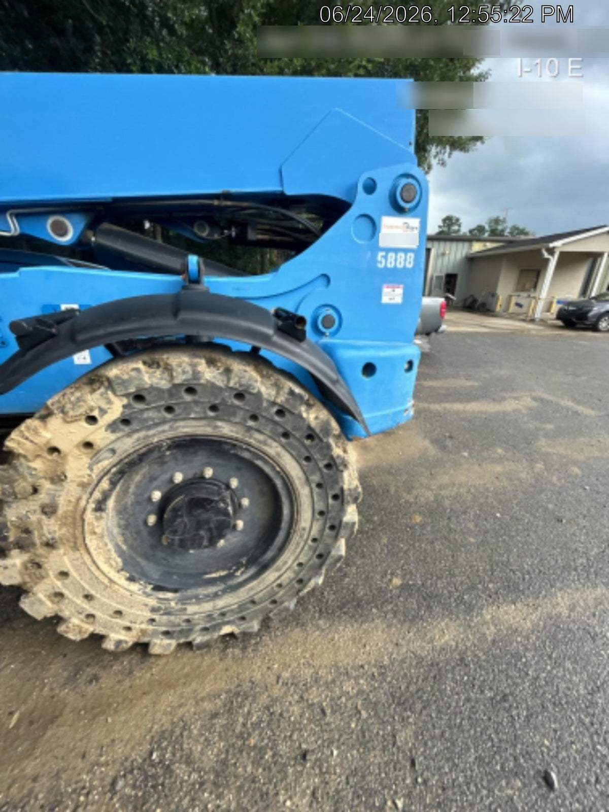 2017 Genie GTH-844 Genie GTH-844, Solid Tires, 60" carriage/forks, Full Cab, Work Lights