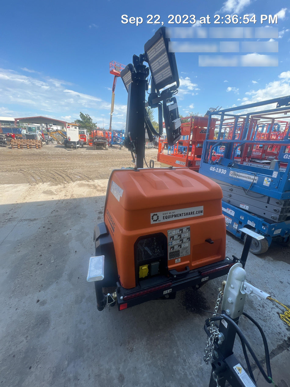 2023 Generac MLT2 Diesel, Flex Switch 120V Input, Powerzone Controller, (4) 320W LED Lights, 4kW Generator, 39.9 Gal Fuel Tank, 2" Ball, T3