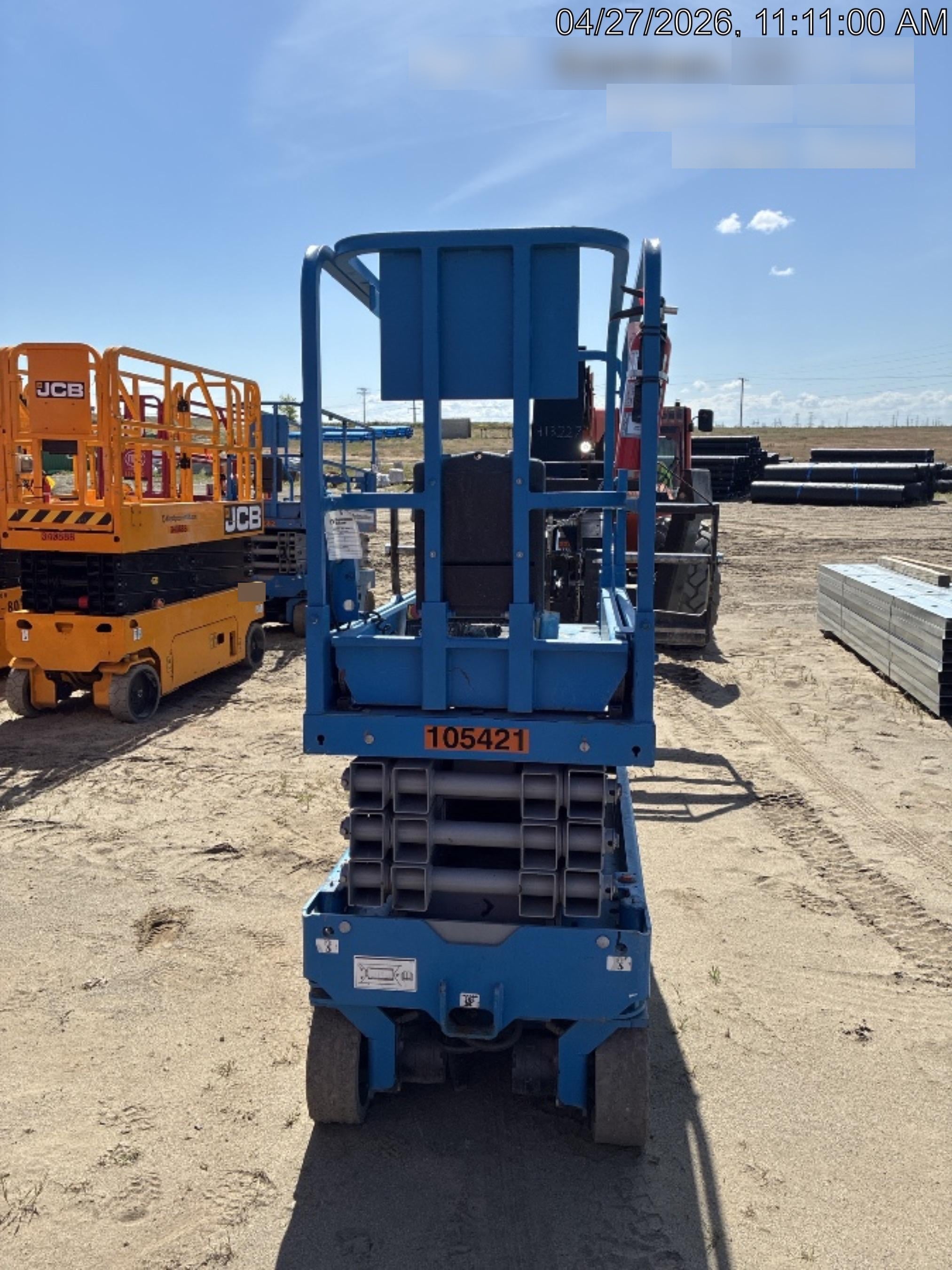 2020 Genie GS-1930 Standard Machine, 800W Inverter