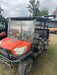 2019 Kubota RTV-X1140 4wd Utility Cart, LED Strobe, Windshield Tempered Glass, Plastic Canopy, Wire Harness Kit, Backup Alarm