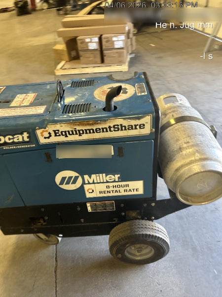 2019 Miller Electric BOBCAT 250 Standard w/Running Gear, Bracket, Hose