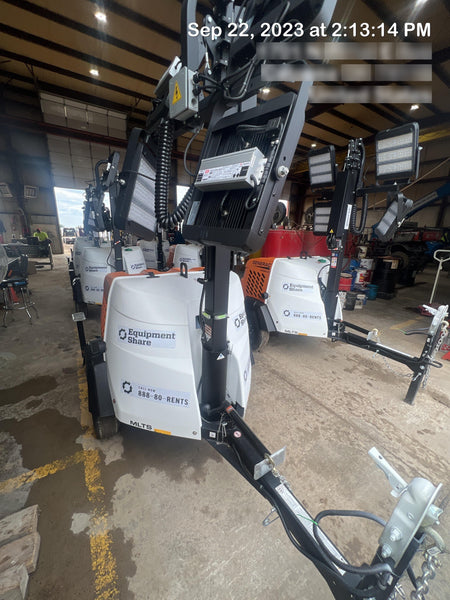 2023 Generac MLT2 Diesel, Flex Switch 120V Input, Powerzone Controller, (4) 320W LED Lights, 4kW Generator, 39.9 Gal Fuel Tank, 2" Ball, T3