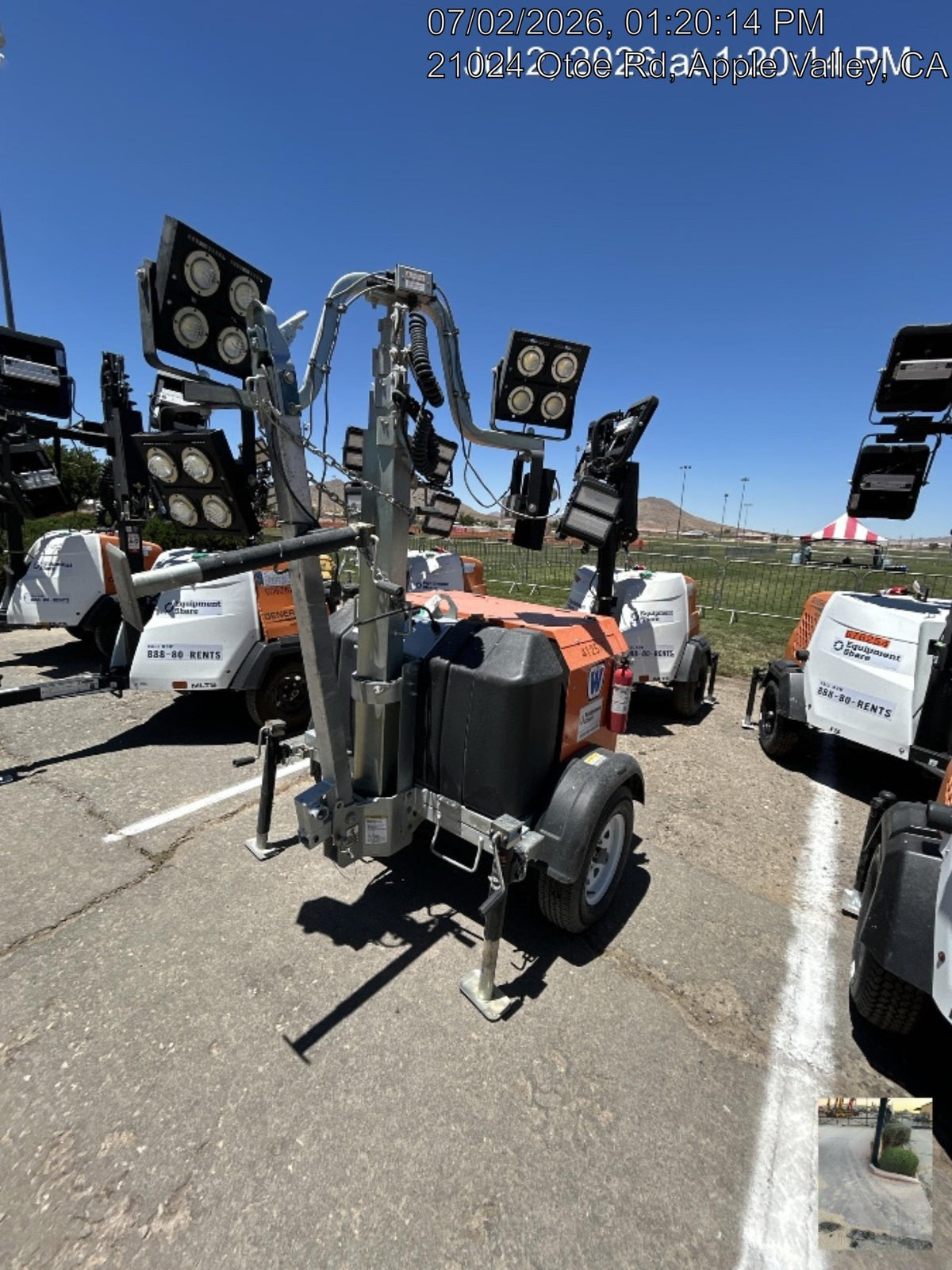 2024 Wanco WLTT-4MM4K Diesel, Deep Sea Controller, Shore Power Plug, Auto Start, (4) 350W LED Floodlights, 4kW Generator, 60 Gal Fuel Tank, 2" Ball, T3