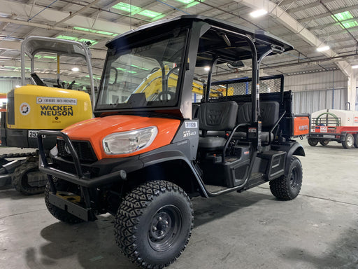 2019 Kubota RTV-X1140W-H 4wd Utility Cart, LED Strobe, Windshield Tempered Glass, Plastic Canopy, Wire Harness Kit, Backup Alarm