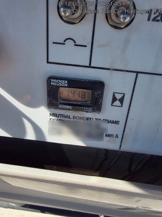 2018 Wacker Neuson LTV6K-MH Wacker Neuson LTV6K Mobile Light Tower w/Fuel Level Sensor Installed, Trailer VIN 5XFLV0416JM004545