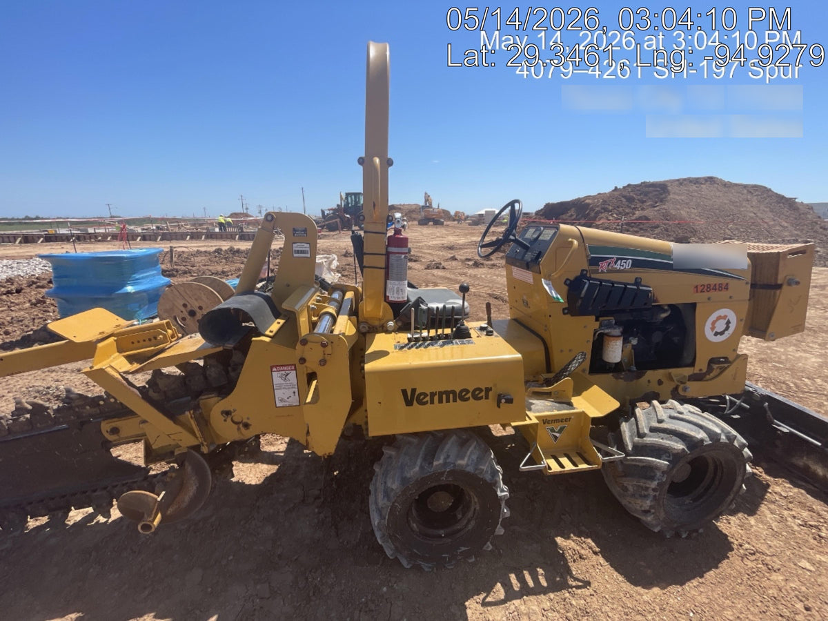 2021 VERMEER RTX450