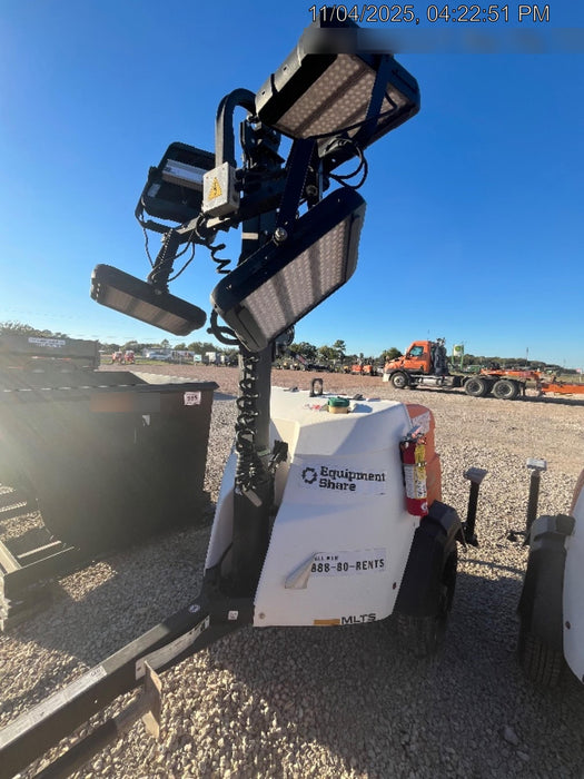 2024 Generac MLT2 Diesel, Flex Switch 120V Input, Powerzone Controller, 
(4) 320W LED Lights, 4kW Generator, 39.9 Gal Fuel Tank, 2" Ball, T3