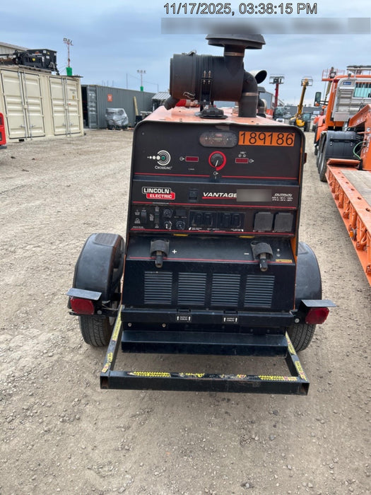 2021 Lincoln Electric Vantage 549X Ready Pak 3, ORANGE (includes trailer, cable rack, fender light kit)