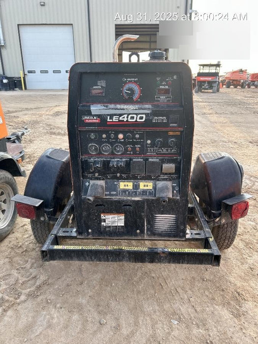 2022 Lincoln Electric LE400 Kubota V1505, Trlr, Cable Rack, Light Kit, ES Decals, T3