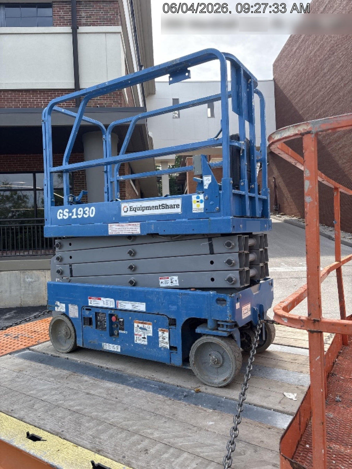 2020 Genie GS-1930 Standard Machine