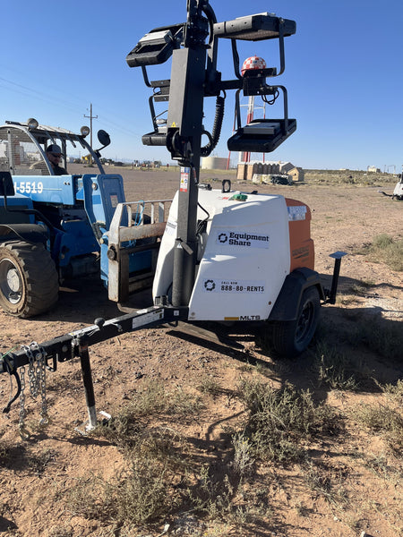 2024 Generac MLT2 Diesel, Flex Switch 120V Input, Powerzone Controller, 
(4) 320W LED Lights, 4kW Generator, 39.9 Gal Fuel Tank, 2" Ball, T3