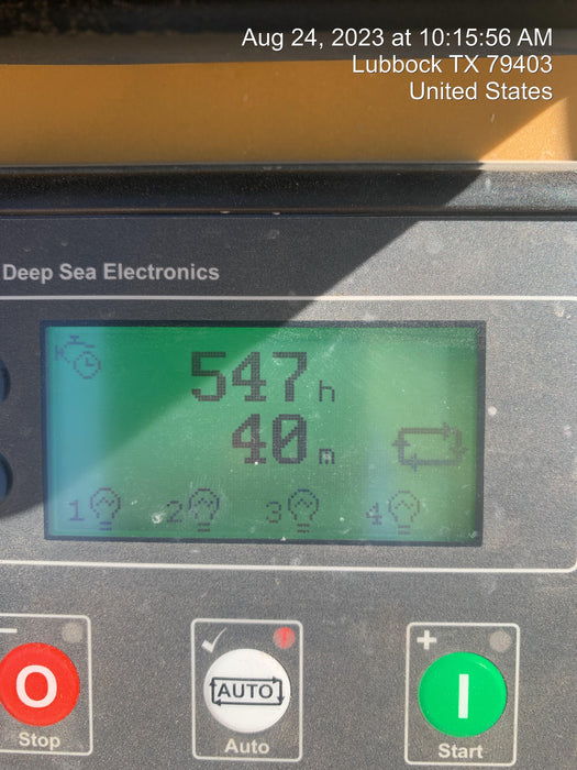 2022 Allmand NLV3GR (4) LED Light Fixture 350W, 23' Vertical Mast, 3kW Prime, Towable, ES Decals, T3