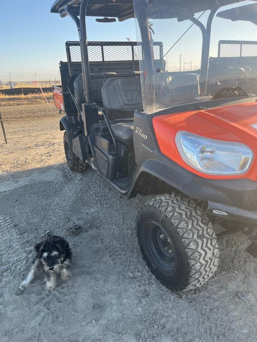 2022 Kubota RTV-X1140W-H Plastic Canopy, Windshield Acrylic Clear, LED Strobe Light, Wire Harness Kit, Back up Alarm