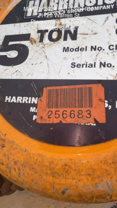 2022 HARRINGTON CF050-20