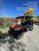 2021 Kubota RTV-X1140W-H Plastic Canopy, Windshield Acrylic Clear, LED Strobe Light, Wire Harness Kit, Back up Alarm