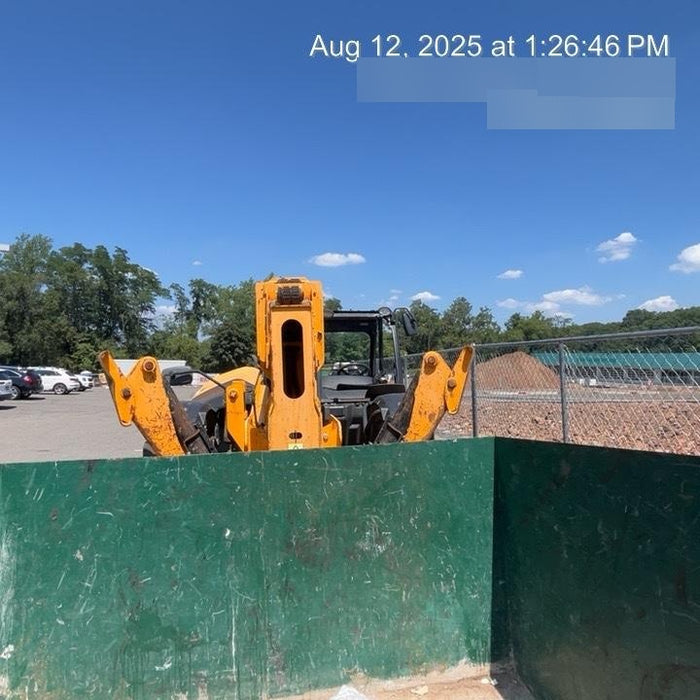 2019 JCB 512-56 Canopy, 74 HP, Solid Tires, STD Worklight, Beacon, Aux Hydraulics, Lifting Eye, Back up Alarm 66" Carriage, 60" Forks