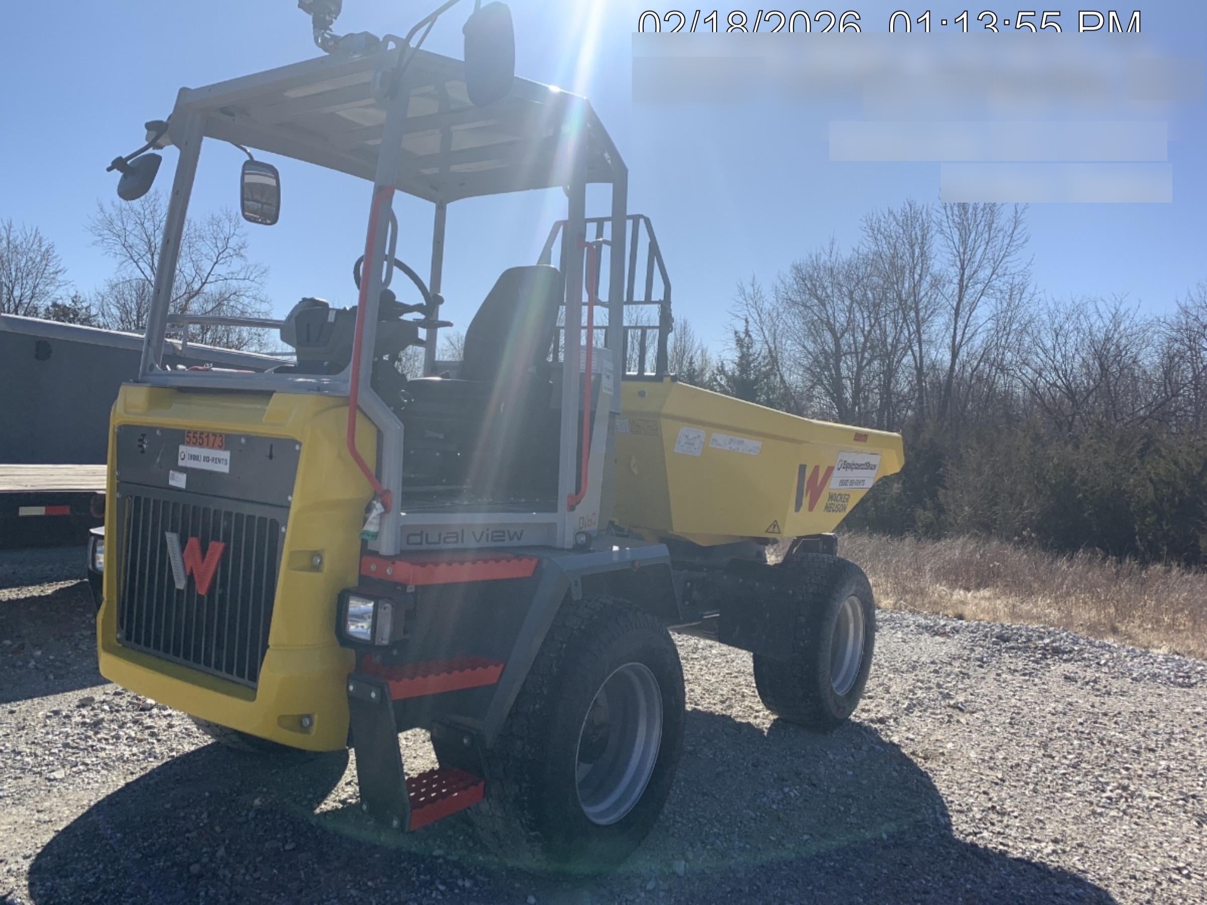 2025 WACKER NEUSON DV603 Canopy Turf Tires