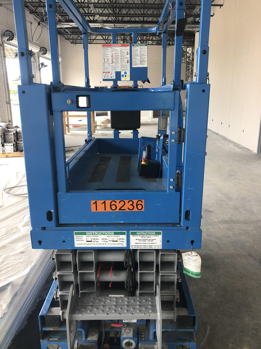 2020 Genie GS-1930 Solid Non Marking Tires, Beacon, Folding rails with half height swing gate