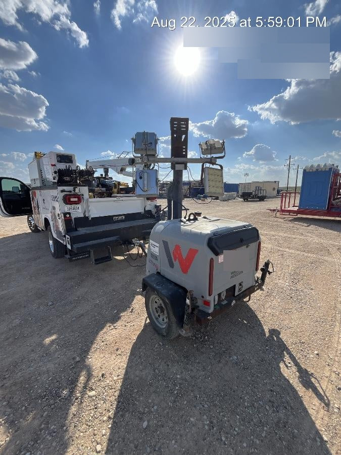 2019 Wacker Neuson LTV6K-LED LTV6K Light Tower, LED 300W, Telematics EQ SH Kubota
