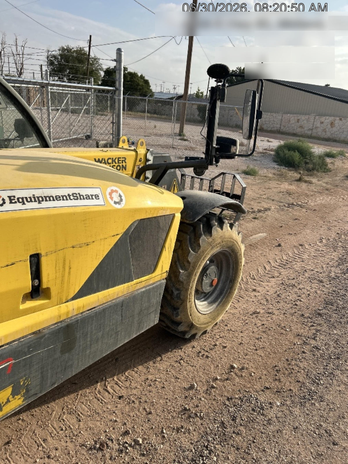 2019 WACKER NEUSON TH627