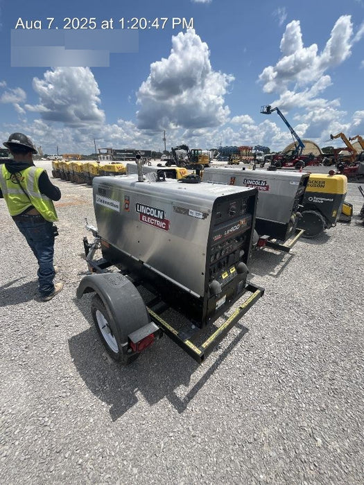 2024 Lincoln Electric LE400 Kubota V1505, Trlr, Cable Rack, Light Kit, ES Decals, T3