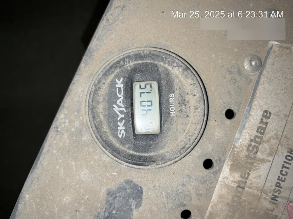 2017 Skyjack SJIII-3219 Skyjack SJ3219 w/Trojan Battery Set, Extended Warranty 5yr/5k hr