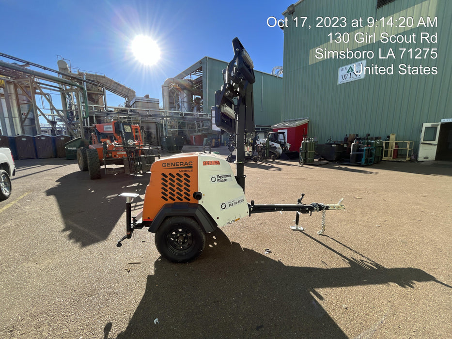 2023 Generac MLT2 Diesel, Flex Switch 120V Input, Powerzone Controller, (4) 320W LED Lights, 4kW Generator, 39.9 Gal Fuel Tank, 2" Ball, T3