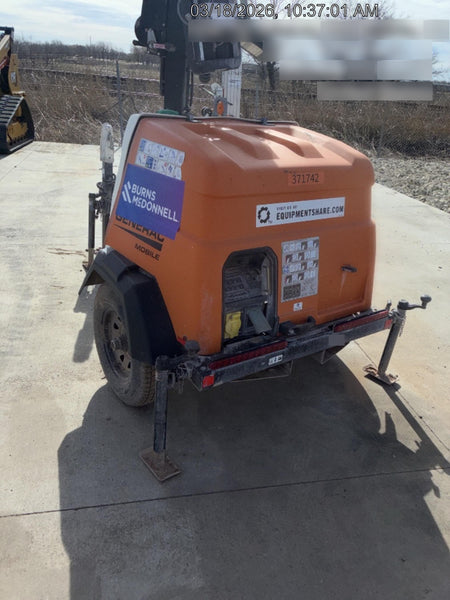 2023 Generac MLT2 Diesel, Flex Switch 120V Input, Powerzone Controller, 
(4) 320W LED Lights, 4kW Generator, 39.9 Gal Fuel Tank, 2" Ball, T3