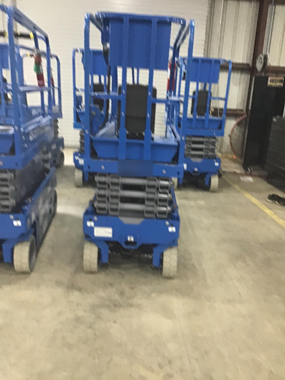 2019 Genie GS-1930 Fixed Rails with Chain Entry