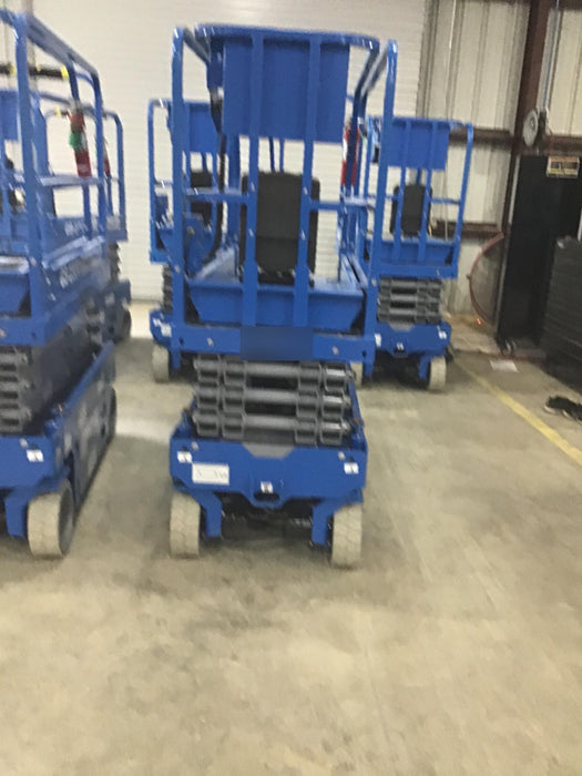 2019 Genie GS-1930 Fixed Rails with Chain Entry