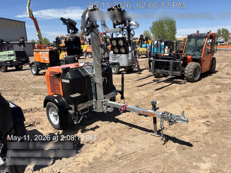 2024 Wanco WLTT-4MM4K Diesel, Deep Sea Controller, Shore Power Plug, Auto Start, (4) 350W LED Floodlights, 4kW Generator, 60 Gal Fuel Tank, 2" Ball, T3