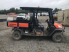 2019 Kubota RTV-X1140W-H 4wd Utility Cart, LED Strobe, Windshield Tempered Glass, Plastic Canopy, Wire Harness Kit, Backup Alarm