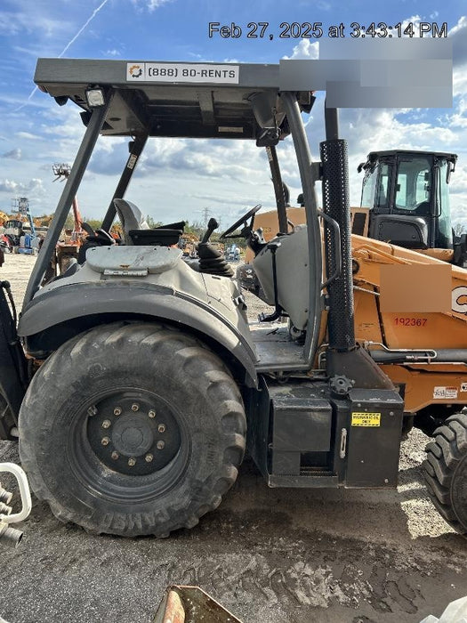 2017 Case 580N EP STANDARD HOE, ROPS, PILOT CONTROLS, AUX HYD