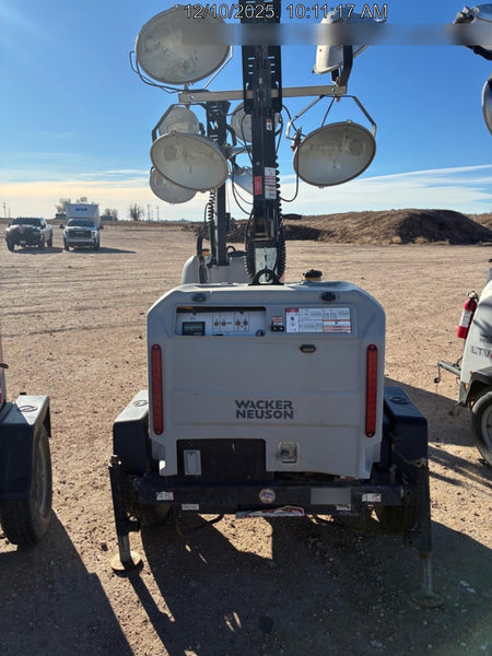 2018 Wacker Neuson LTV6L-MH Wacker Neuson LTV6L Mobile Light Tower w/Fuel Level Sensor Installed