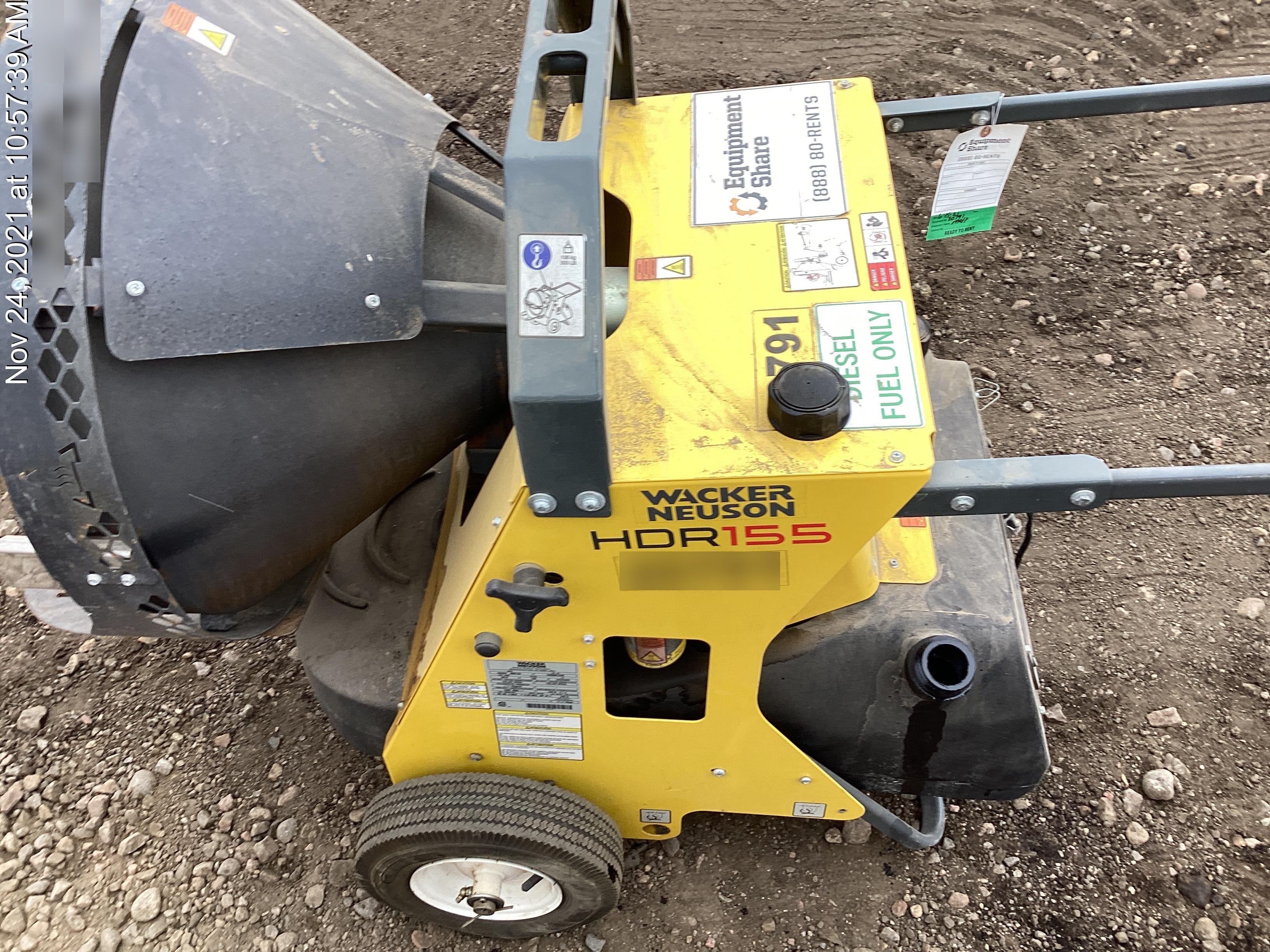 2018 WACKER NEUSON HDR 155