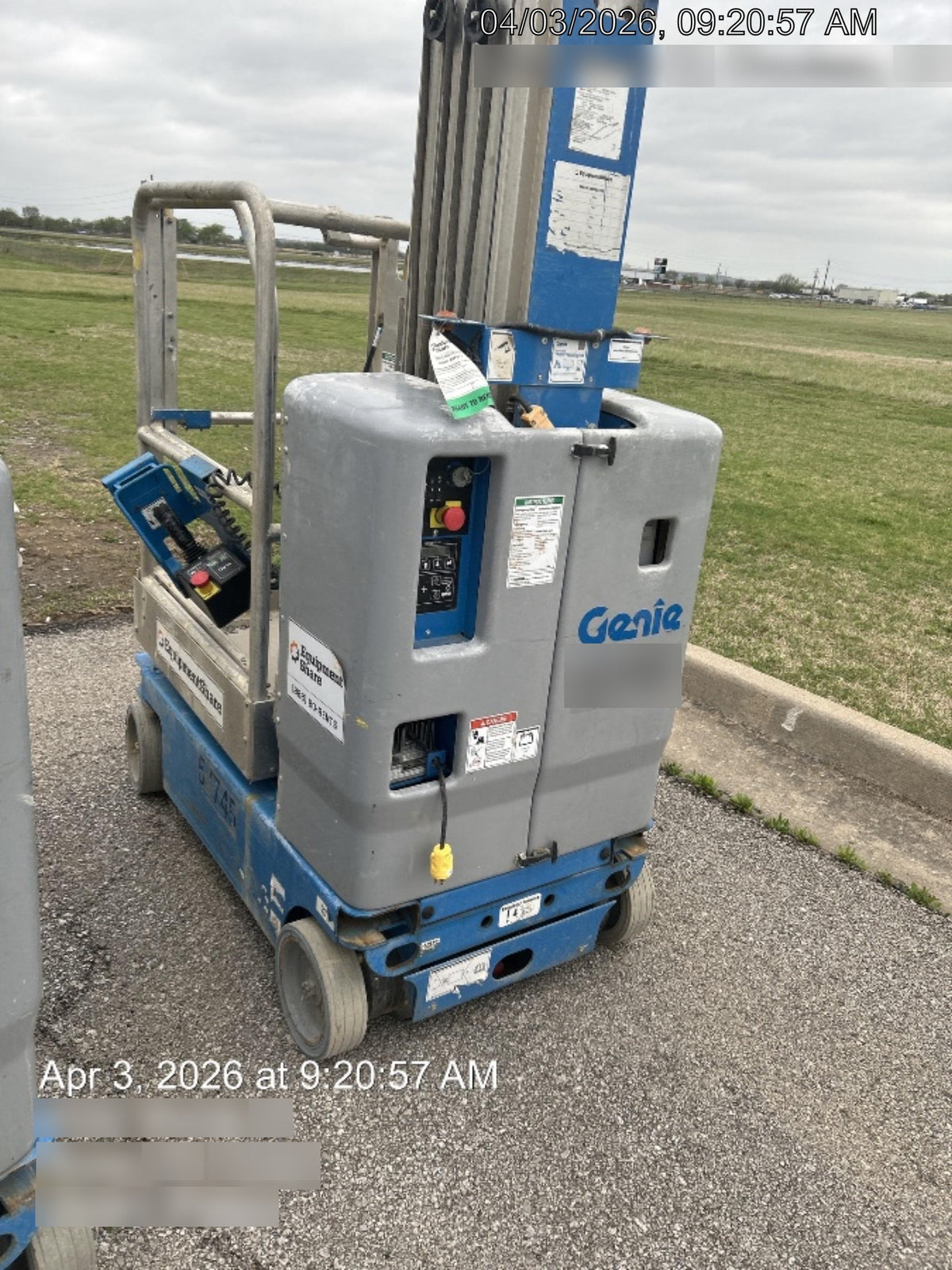 2019 GENIE GR-20