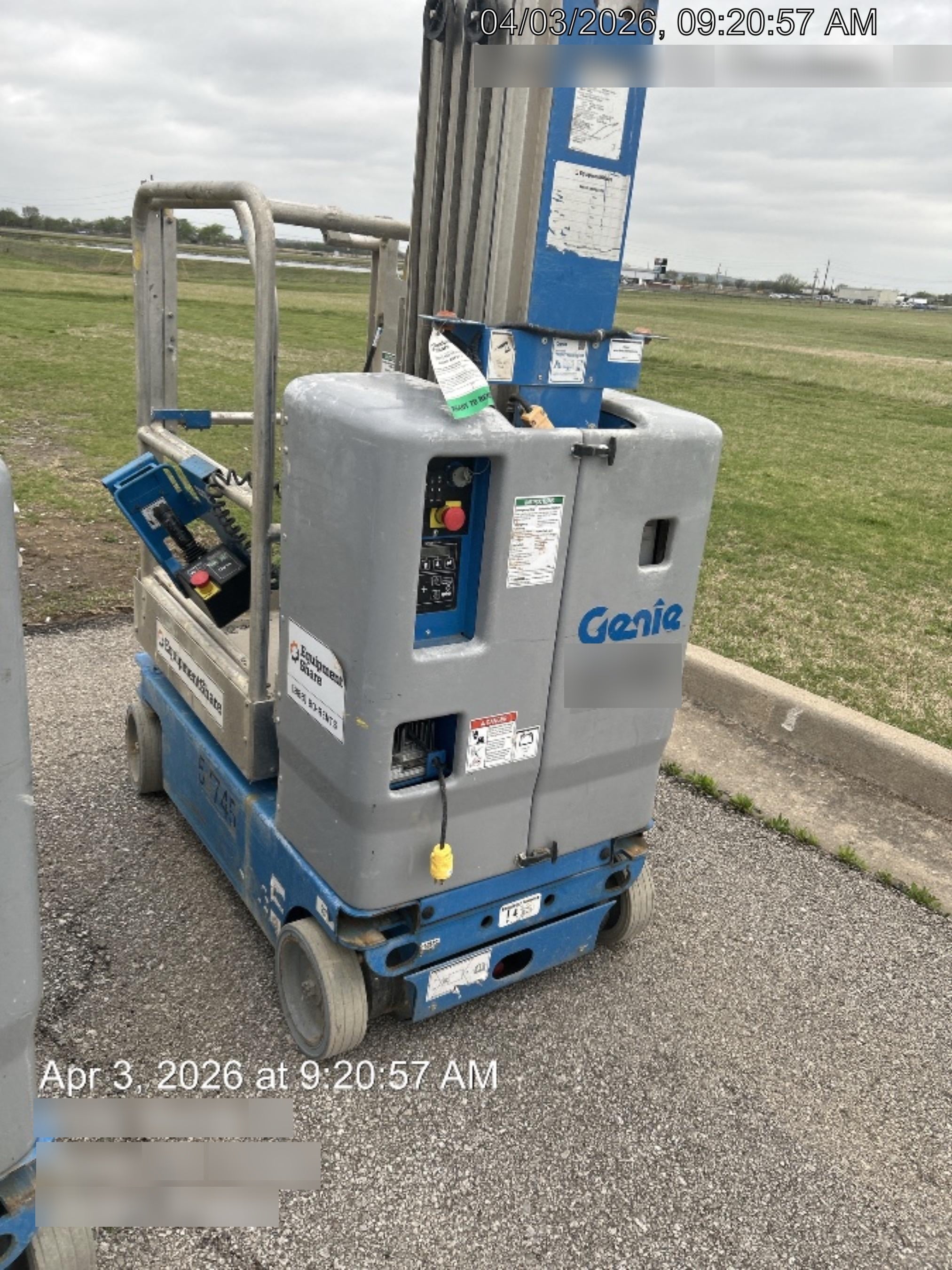 2019 GENIE GR-20