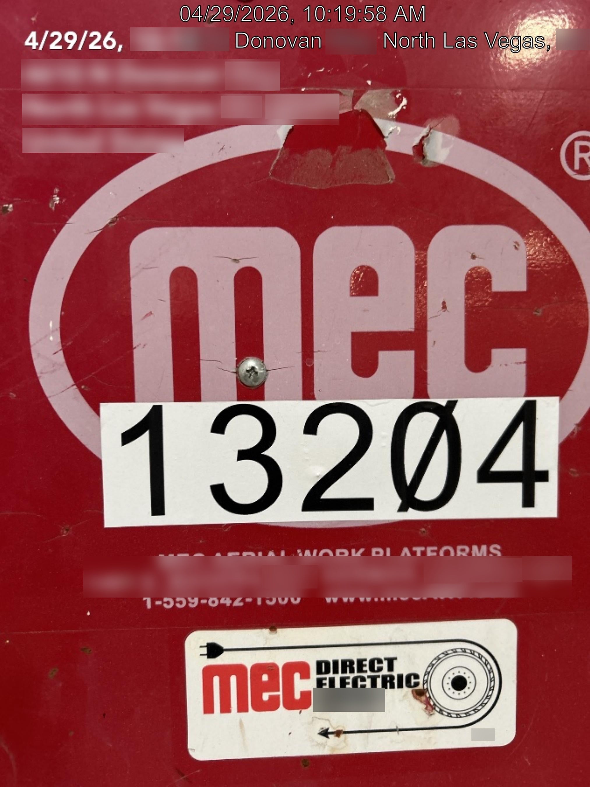 2018 MEC 1330SE MEC 1330SE, 2 Yr Full Extended Warranty